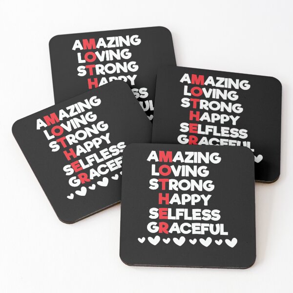 Item preview, Amazing Loving Mother Acronym Inspirational Mother's Day designed and sold by BanBay.