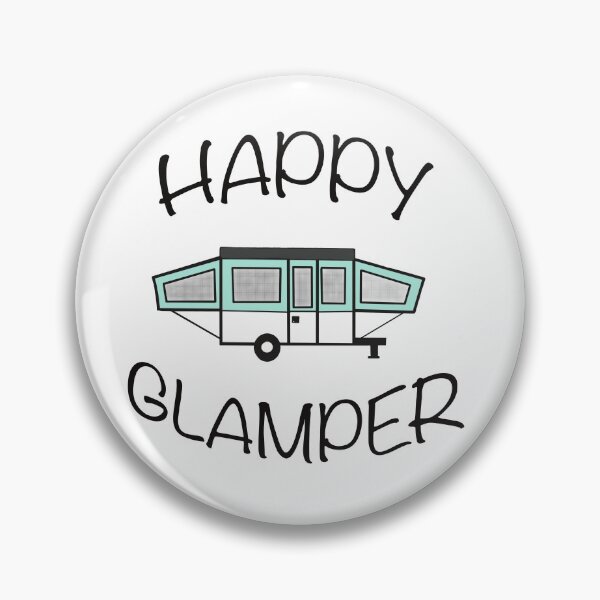 Item preview, Happy Glamper designed and sold by Samwithbooks.