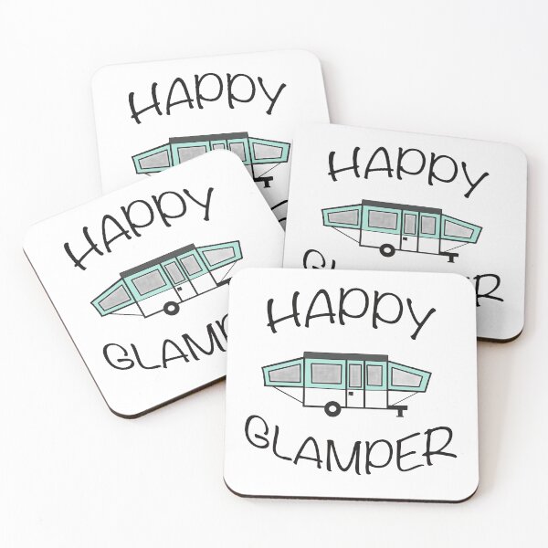 Item preview, Happy Glamper designed and sold by Samwithbooks.
