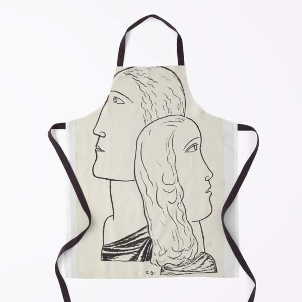Item preview, Face of a man and a woman, by Leo Gestel. designed and sold by Historical Paintings.