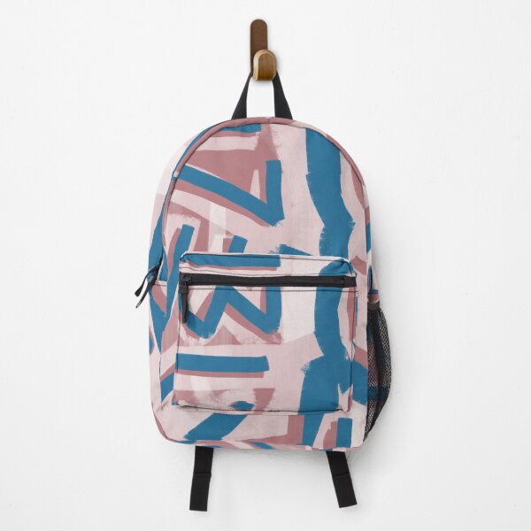 Item preview, Tribal Figure Blue and Pink Pattern designed and sold by lustywall.