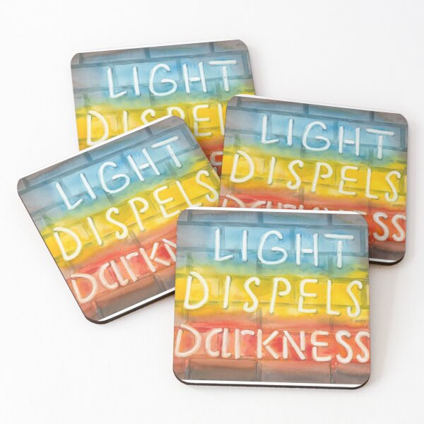 Item preview, Light Dispels Darkness designed and sold by sarahvogelart.