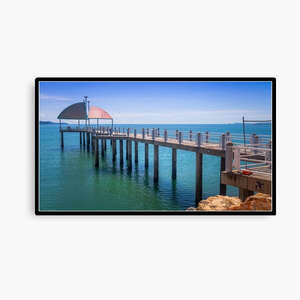 Pier on the Strand Canvas Print