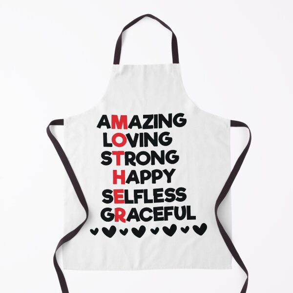Item preview, Amazing Loving Mother Acronym Inspirational Mother's Day White Shirt designed and sold by BanBay.