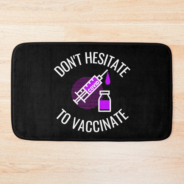 Item preview, Don't Hesitate To Vaccinate - Covid19, Coronavirus, Vaccine, Jab designed and sold by jadedscientist.
