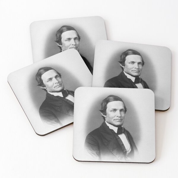 Item preview, Schuyler Colfax Portrait - 1859 designed and sold by warishellstore.