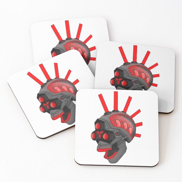 Item preview, Cyberpunk Skull 2 designed and sold by ItsGehrke.