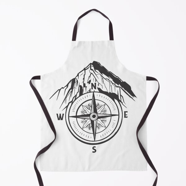Item preview, Compass guide mountain designed and sold by ymd3signsshop.