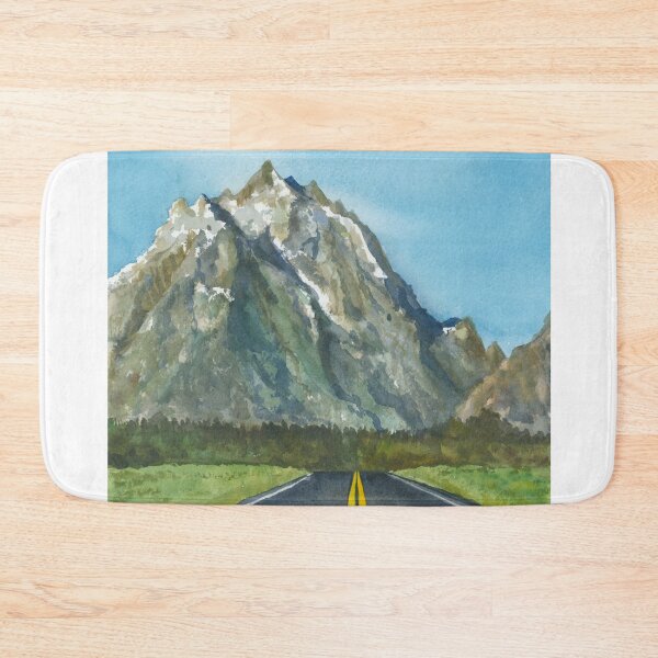 Item preview, The Road to Jackson Hole designed and sold by sarahvogelart.