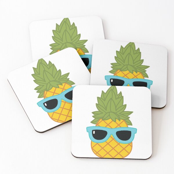 Item preview, sweet pineapple wearing sunglasses designed and sold by NexiPrint.