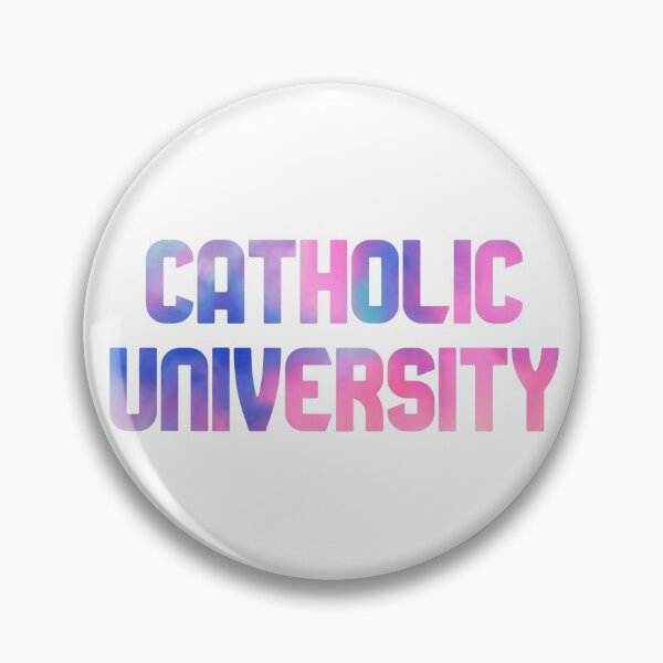 Item preview, Cotton Candy Catholic University Design designed and sold by kerryperegrine.