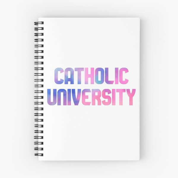 Item preview, Cotton Candy Catholic University Design designed and sold by kerryperegrine.