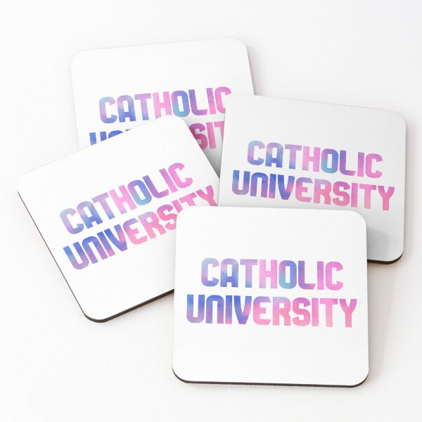 Item preview, Cotton Candy Catholic University Design designed and sold by kerryperegrine.