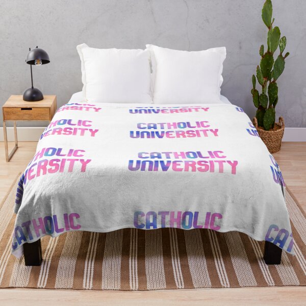 Item preview, Cotton Candy Catholic University Design designed and sold by kerryperegrine.