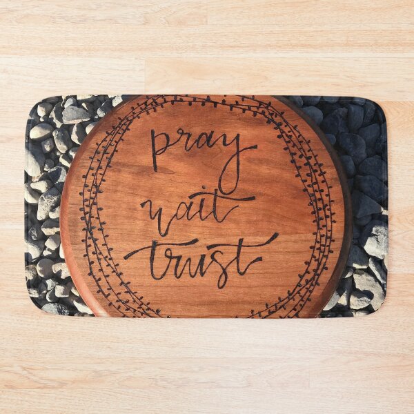 Item preview, Pray wait trust designed and sold by countrypines.