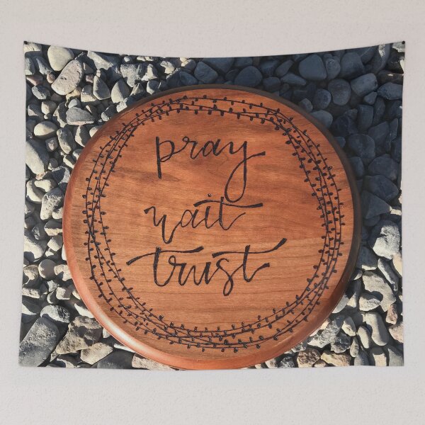Item preview, Pray wait trust designed and sold by countrypines.