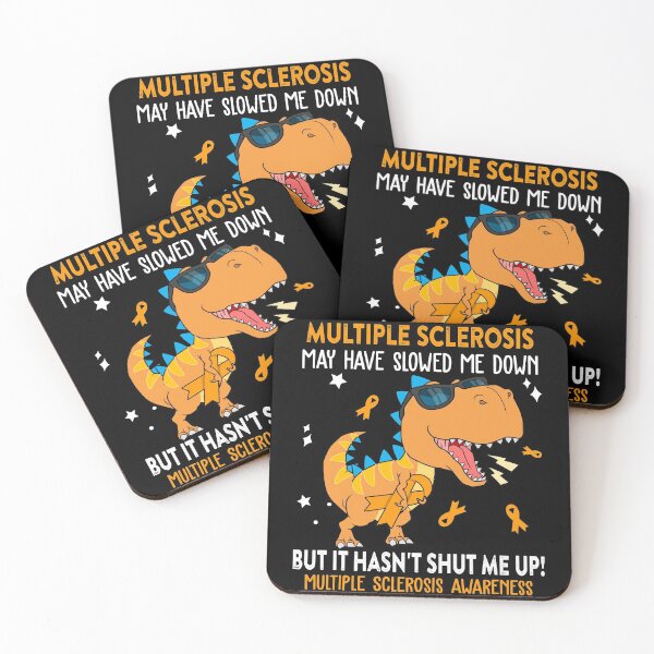 Item preview, Amante de los dinosaurios Concientización sobre la esclerosis múltiple Regalo de guerrero con esclerosis múltiple designed and sold by Sabfit.