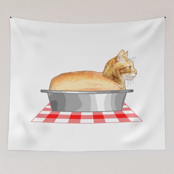 Item preview, Cat Loaf in a Pan designed and sold by CCCDesign.