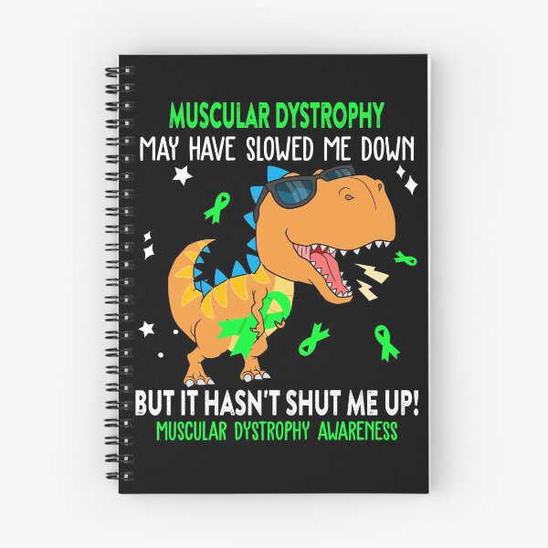 Item preview, Muscular Dystrophy Awareness Dinosaur Lover Muscular Dystrophy Warrior Gift designed and sold by Sabfit.