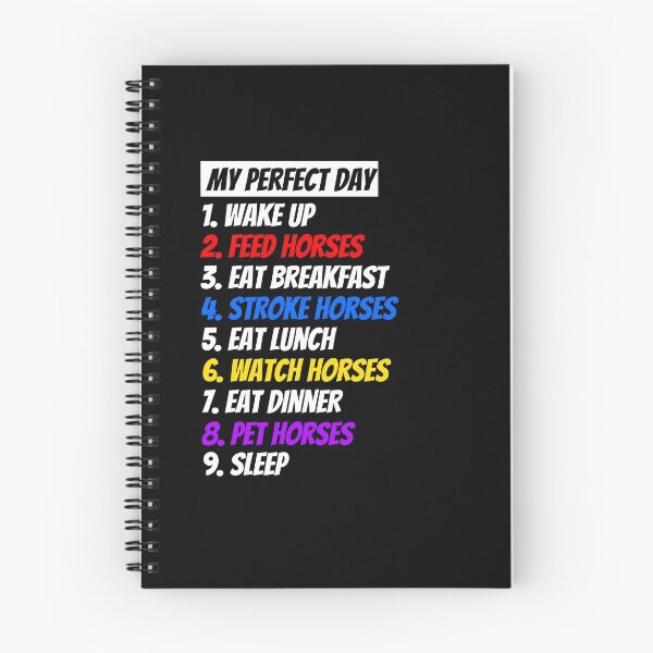 Item preview, Funny My Perfect Day For Farmers and Horse Lovers designed and sold by Brimwood.