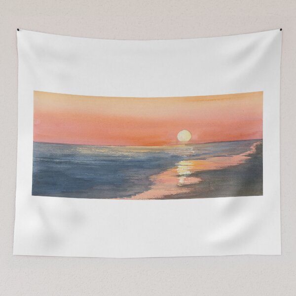 Item preview, Sunset Beach designed and sold by sarahvogelart.