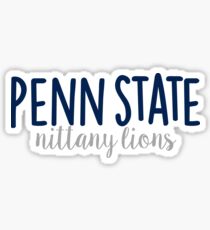 Penn State University Sticker