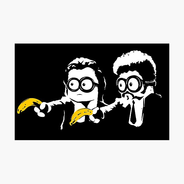 MIB Minions Photographic Print