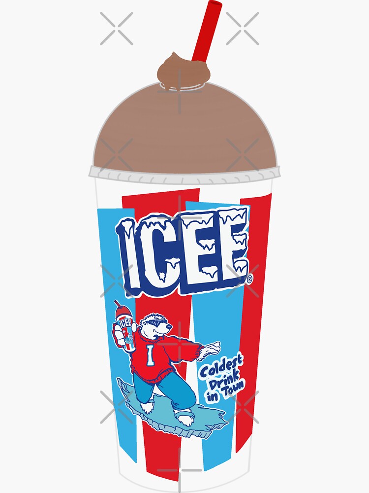  icee sticker for sale by holla redbubble
