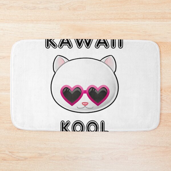 Item preview, Kawaii Kool Cat with Heart Sunglasses designed and sold by Sylvieb3.