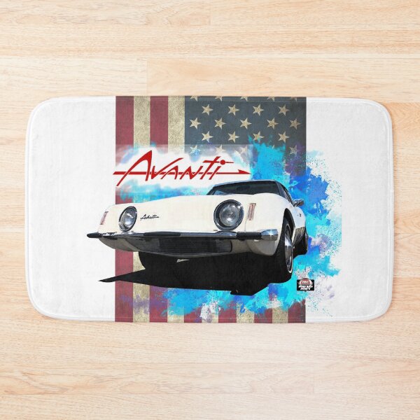 Item preview, Classic Avanti Americas Sports Car with the Amaerican flag designed and sold by RMautoart42.