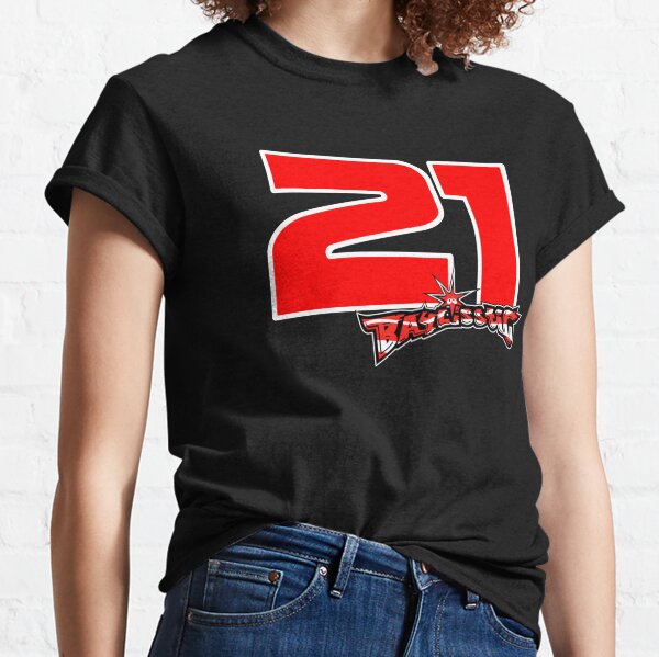 Valentino Rossi Mens Troy Bayliss T-Shirt 21 Baylisstic 