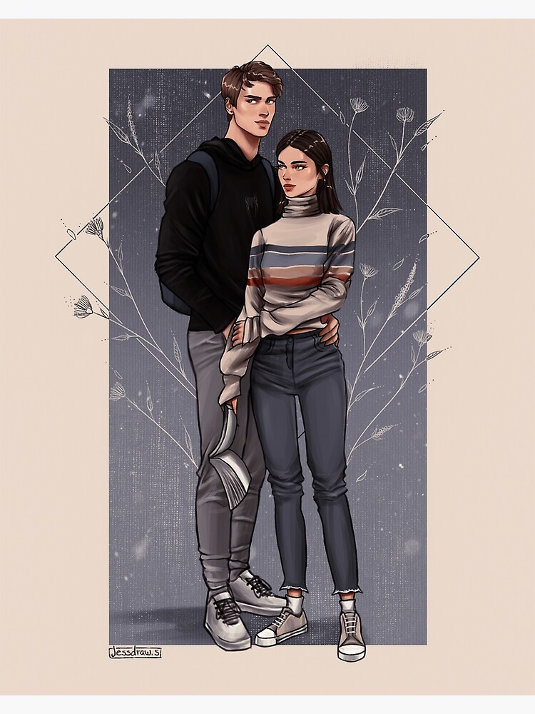 Discover Lily and Loren. Premium Matte Vertical Poster