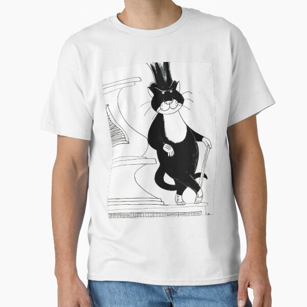 Bustopher Jones (Ed Gorey, T.S. Eliot's "Old Possum's Book of Practical Cats") Classic T-Shirt