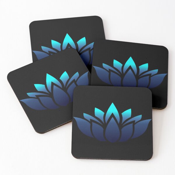 Item preview, Simplicity Lotus In Ice Blue Hue designed and sold by RosieSunflower.