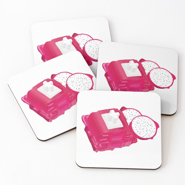 Item preview, Dragon Fruit Switch Painting Mechanical Keyboard designed and sold by MechMerchClub.