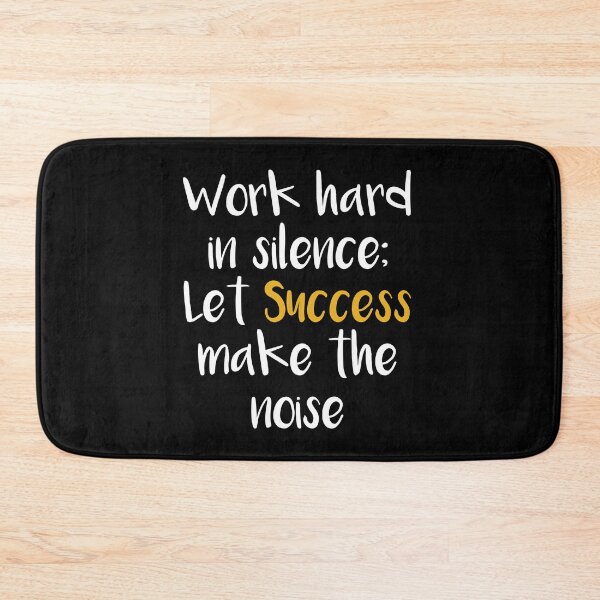 Item preview, Work Hard in Silence, Let Success make the Noise designed and sold by Koi-Art.
