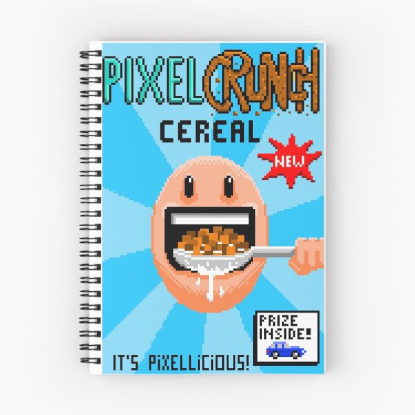 Item preview, Pixel Crunch Cereal designed and sold by Vampireslug's House of Pixels.