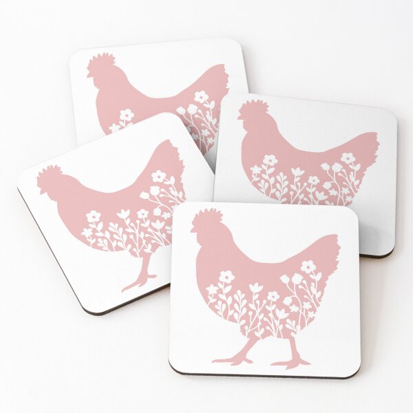 Item preview, Floral chicken designed and sold by StephS0.