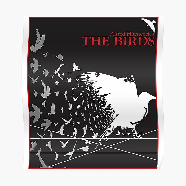 Alfred Hitchcock The Birds Posters Redbubble