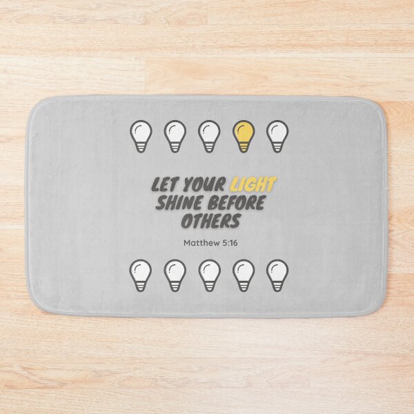 Item preview, Let your light shine before others Matthew 5:16 designed and sold by missionbear.