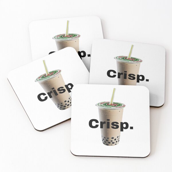 Item preview, Crisp boba tea drink meme designed and sold by dyslsexyia.