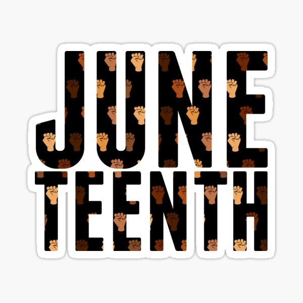 Juneteenth Pride Sticker