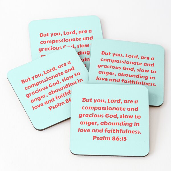 Item preview, Bible Verse Psalm 86:15 designed and sold by Prayingwarrior.