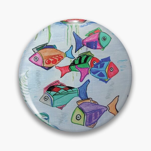 Item preview, Fish and plants. Cheerful and colorful design. designed and sold by Galeria-S.