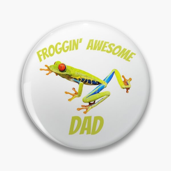 Item preview, Froggin' Awesome Dad Frog shirt for Father's day Gift designed and sold by All Things Wild.