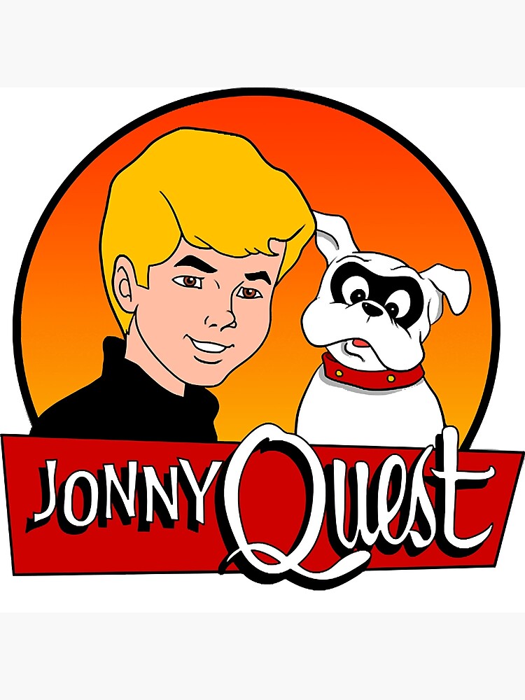 Jonny Quest and bandit  Poster for Sale by NannieGuillaume