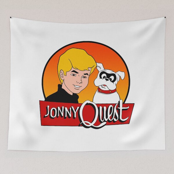 Item preview, Jonny Quest and bandit  designed and sold by NannieGuillaume.