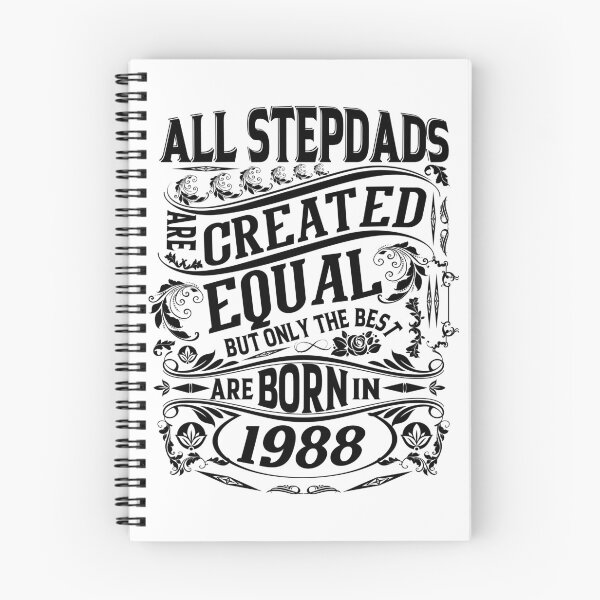 Item preview, All Stepdads  Are Created Equal But only The Best Are Born IN 1988 | Creative Father In Law  designed and sold by YAHIA-14.