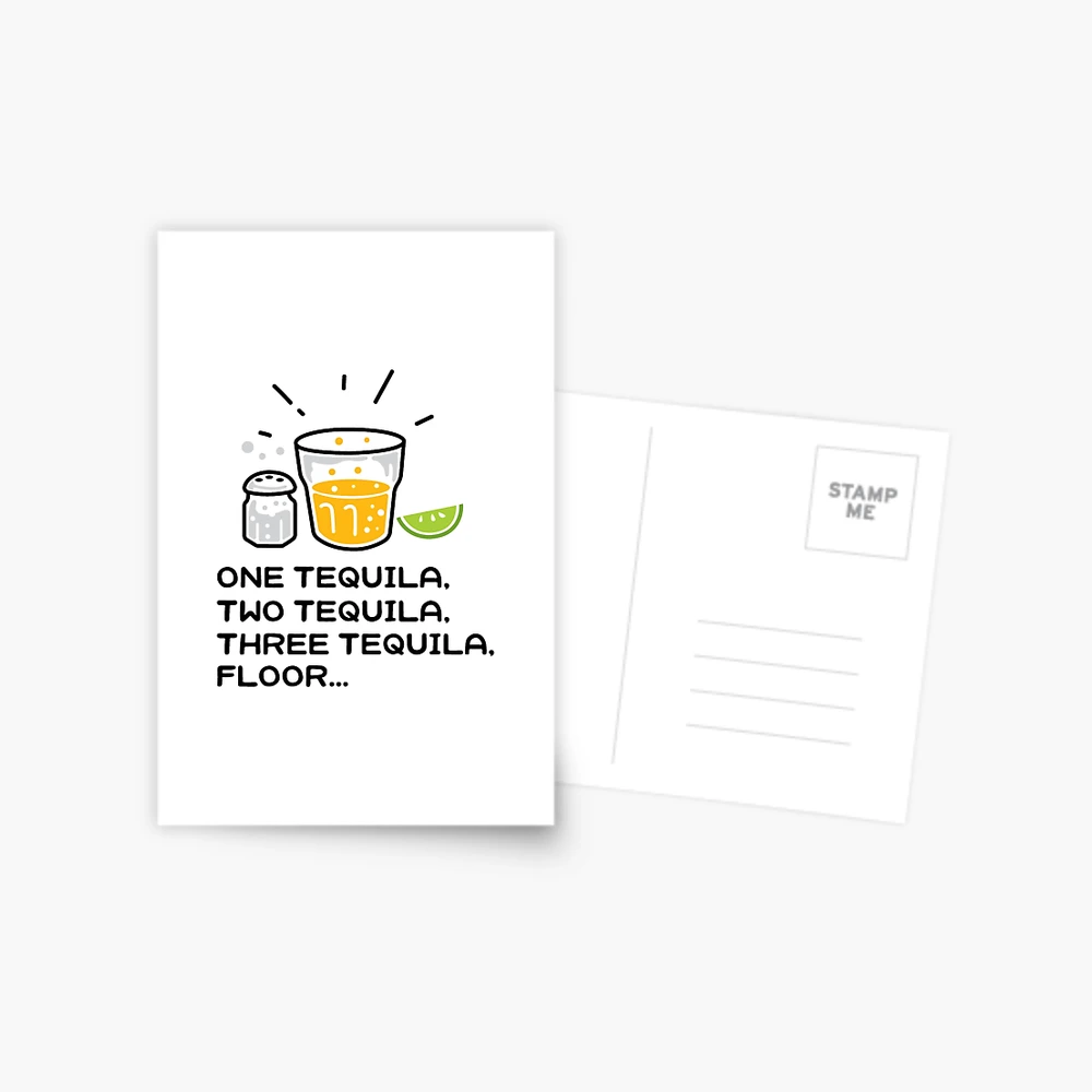 Tequila - gif to him, to her | Postcard