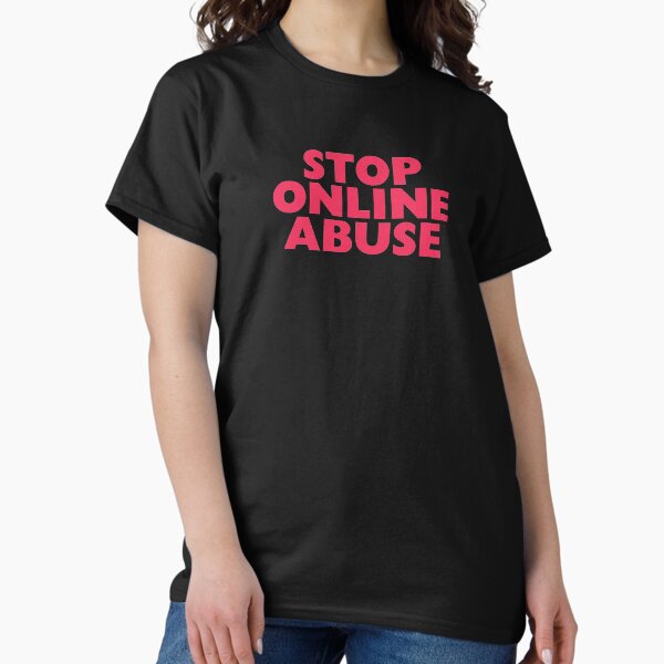 Item preview, Stop Online Abuse - Pink designed and sold by crazycollective.